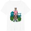 imageMinecraft Farm Animal Stack Poster TShirtWhite