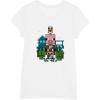 imageMinecraft Farm Animal Stack Poster TShirtWhite