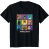 imageMinecraft Group Shot Colored Box Up TShirtBlack