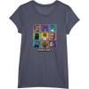 imageMinecraft Group Shot Colored Box Up TShirtHeather Blue