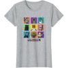 imageMinecraft Group Shot Colored Box Up TShirtHeather Grey
