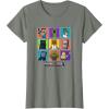imageMinecraft Group Shot Colored Box Up TShirtOlive Heather