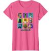 imageMinecraft Group Shot Colored Box Up TShirtPink Heather
