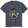 imageMinecraft Heroes ampamp Enemies Group Shot TShirtHeather Blue
