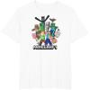 imageMinecraft Heroes ampamp Enemies Group Shot TShirtWhite