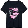 imageMinecraft Pink Axolotl Pond TShirtBlack