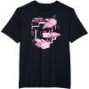 imageMinecraft Pink Axolotl Pond TShirtBlack