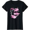 imageMinecraft Pink Axolotl Pond TShirtBlack