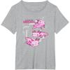 imageMinecraft Pink Axolotl Pond TShirtHeather Grey