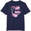imageMinecraft Pink Axolotl Pond TShirtNavy Blue