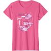 imageMinecraft Pink Axolotl Pond TShirtPink Heather