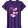imageMinecraft Pink Axolotl Pond TShirtPurple