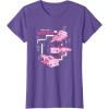 imageMinecraft Pink Axolotl Pond TShirtPurple Heather