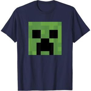 imageMinecraft Creeper Big Face TShirtNavy Blue