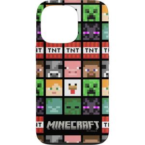 imageiPhone 16 Minecraft Group Shot Faces Collage CaseiPhone 13 Pro