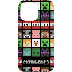 imageiPhone 16 Minecraft Group Shot Faces Collage CaseiPhone 15 Pro Max