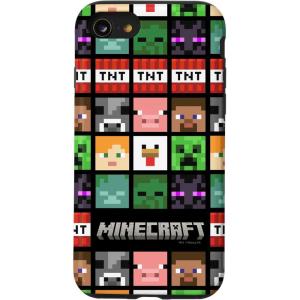 imageiPhone 16 Minecraft Group Shot Faces Collage CaseiPhone SE 2020  7  8