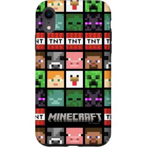 imageiPhone 16 Minecraft Group Shot Faces Collage CaseiPhone XR