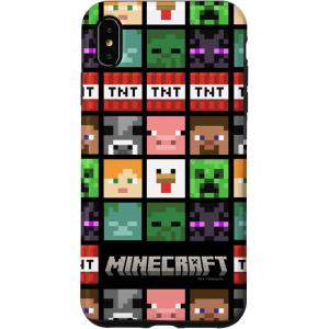 imageiPhone 16 Minecraft Group Shot Faces Collage CaseiPhone XS Max