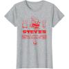 imageA Minecraft Movie Steves Lava Chicken Restaurant Logo TShirtHeather Grey