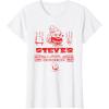 imageA Minecraft Movie Steves Lava Chicken Restaurant Logo TShirtWhite