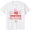 imageA Minecraft Movie Steves Lava Chicken Restaurant Logo TShirtWhite