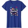 imageMinecraft Chibi Mobs Party Celebration Logo TShirtRoyal Blue