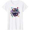 imageMinecraft Chibi Mobs Party Celebration Logo TShirtWhite
