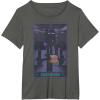 imageMinecraft Enderman Tarot TShirt  UnisexAdults Kids  Black  Short Sleeve  Cotton Polyester  Size SmallAsphalt Grey