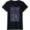 imageMinecraft Enderman Tarot TShirt  UnisexAdults Kids  Black  Short Sleeve  Cotton Polyester  Size SmallBlack