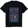 imageMinecraft Enderman Tarot TShirt  UnisexAdults Kids  Black  Short Sleeve  Cotton Polyester  Size SmallBlack