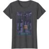imageMinecraft Enderman Tarot TShirt  UnisexAdults Kids  Black  Short Sleeve  Cotton Polyester  Size SmallDark Heather Grey