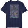 imageMinecraft Enderman Tarot TShirt  UnisexAdults Kids  Black  Short Sleeve  Cotton Polyester  Size SmallNavy Blue