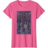imageMinecraft Enderman Tarot TShirt  UnisexAdults Kids  Black  Short Sleeve  Cotton Polyester  Size SmallPink Heather