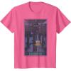 imageMinecraft Enderman Tarot TShirt  UnisexAdults Kids  Black  Short Sleeve  Cotton Polyester  Size SmallPink Heather