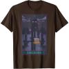 imageMinecraft Enderman Tarot TShirt  UnisexAdults Kids  Black  Short Sleeve  Cotton Polyester  Size SmallBrown