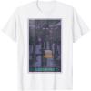 imageMinecraft Enderman Tarot TShirt  UnisexAdults Kids  Black  Short Sleeve  Cotton Polyester  Size SmallWhite