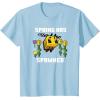 imageMinecraft Bee Spring Has Spawned Graphic Blocks TShirtBaby Blue