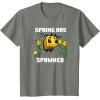 imageMinecraft Bee Spring Has Spawned Graphic Blocks TShirtOlive Heather
