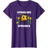 imageMinecraft Bee Spring Has Spawned Graphic Blocks TShirtPurple