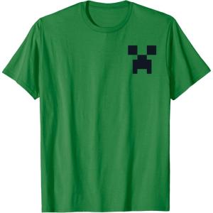 imageMinecraft Creeper Pocket Size TShirtKelly Green