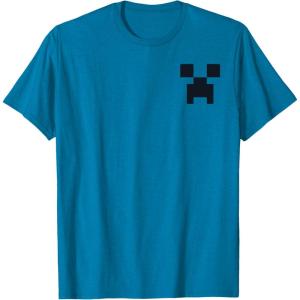 imageMinecraft Creeper Pocket Size TShirtSapphire Blue