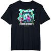 imageA Minecraft Movie Adventure Gang Main Characters Group Shot TShirtBlack