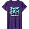 imageA Minecraft Movie Adventure Gang Main Characters Group Shot TShirtPurple