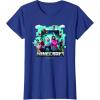 imageA Minecraft Movie Adventure Gang Main Characters Group Shot TShirtRoyal Blue
