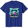 imageA Minecraft Movie Adventure Gang Main Characters Group Shot TShirtRoyal Blue