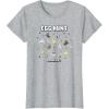 imageMinecraft Easter Egg Hunt Jumping Rabbits Eggs And Flowers TShirtHeather Grey