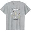 imageMinecraft Easter Egg Hunt Jumping Rabbits Eggs And Flowers TShirtHeather Grey