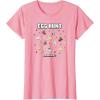 imageMinecraft Easter Egg Hunt Jumping Rabbits Eggs And Flowers TShirtPink