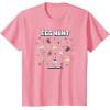 imageMinecraft Easter Egg Hunt Jumping Rabbits Eggs And Flowers TShirtPink